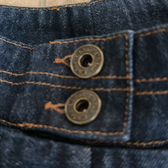 Chloe high rise wide denim jean size  XS Us 2 - Picture 3 of 4